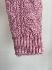 Celine new knitted fir in pink - 6