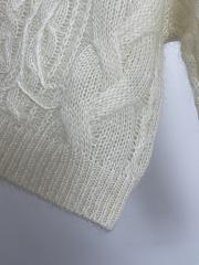 Celine new knitted fir in white - 5