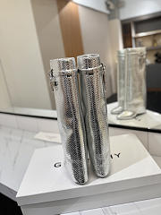 Givenchy Shark Lock Boots In Silver  - 6