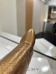 Givenchy Shark Lock Boots In Gold - 6