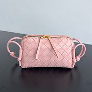BOTTEGA VENETA | Concert Pouch  Intrecciato nappa leather Seashell - 1