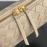 BOTTEGA VENETA | Concert Pouch Intrecciato nappa leather beige - 3