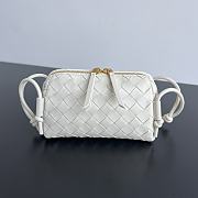 BOTTEGA VENETA | Concert Pouch Intrecciato nappa leather Sea salt - 1