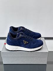 Prada velvet suede sneakers 01 - 1