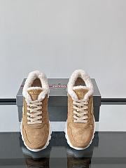Prada velvet suede sneakers 02 - 4