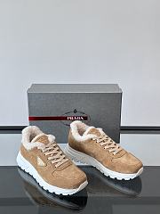 Prada velvet suede sneakers 02 - 3