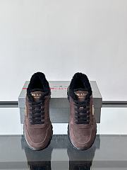 Prada velvet suede sneakers 04 - 6