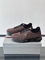 Prada velvet suede sneakers 04 - 4