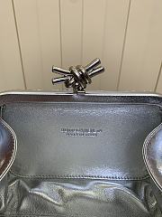 Bottega Veneta Knot Padded Intreccio Silver - 6