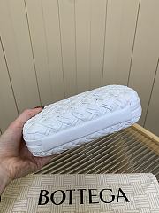 Bottega Veneta Knot Padded Intreccio White - 5