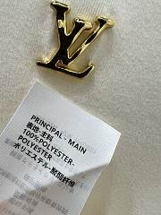 LOUIS VUITTON | Turtleneck long sleeve shirt in white - 3