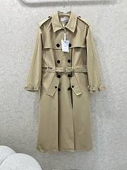 DIOR | Lapel Belted Trench Coat  - 1