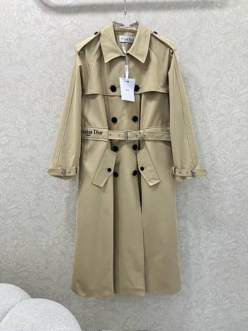 DIOR | Lapel Belted Trench Coat 