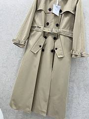 DIOR | Lapel Belted Trench Coat  - 3
