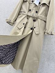 DIOR | Lapel Belted Trench Coat  - 5