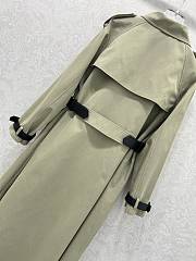 DIOR | trench coat features a lapel and belt 01 - 2