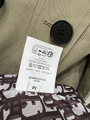 DIOR | trench coat features a lapel and belt 01 - 6