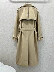 DIOR | trench coat features a lapel and belt 02 - 5