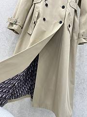 DIOR | trench coat features a lapel and belt 02 - 3