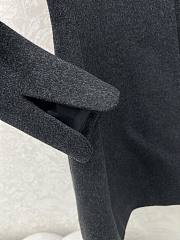 MIUMIU | Collar Peter Pan Wool Coat Dress Black - 4