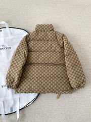 GUCCI | Jacquard Belt Down Canvas Bomber Jacket - 5