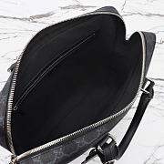 GUCCI | GG Black medium briefcase in black Supreme - 5