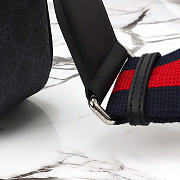 GUCCI | GG Black medium briefcase in black Supreme - 3