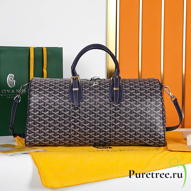 GOYARD | Boston 45 bag Navy Blue - 1