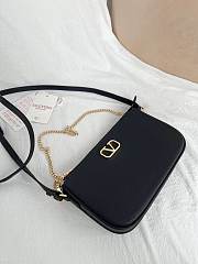 Valentino Garavani Mini VLogo Signature Crossbody Bag Black - 4