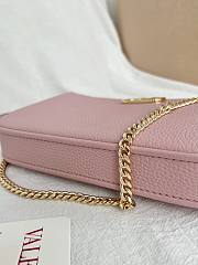 Valentino Garavani Mini VLogo Signature Crossbody Bag Pink - 5
