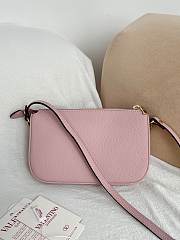 Valentino Garavani Mini VLogo Signature Crossbody Bag Pink - 3