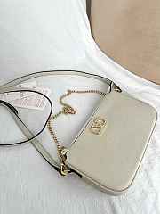 Valentino Garavani Mini VLogo Signature Crossbody Bag White - 2