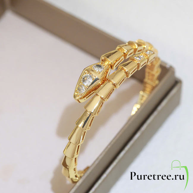 BVLGARI | Serpenti Viper Bracelet Yellow gold 360701 - 1