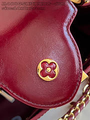 LOUIS VUITTON | Capucines East-West In Burgundy Size 26x14x8 cm - 3