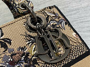 DIOR |  Women Medium Lady D-lite Bag Beige Multicolor - 6