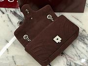 GUCCI | GG Marmont shoulder bag Dark brown size 23x14x6 cm - 5