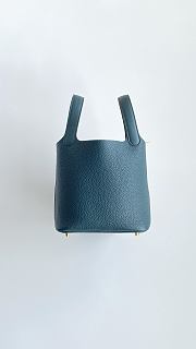 HERMES | Picotin Lock Bleu Orage - 3