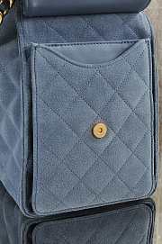 CHANEL | 25 Medium Hobo Bag In Blue - 6