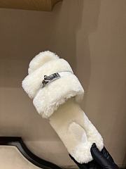 HERMES | Fur slippers 02 - 4