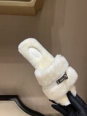 HERMES | Fur slippers 02 - 2