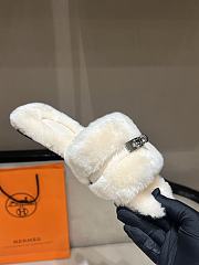 HERMES | Fur slippers 04 - 2