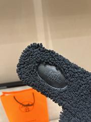 HERMES | Fur Orange Silippers 02 - 6