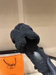 HERMES | Fur Orange Silippers 02 - 3