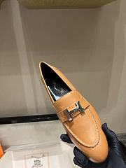 HERMES | classic vintage-style loafers brown - 6