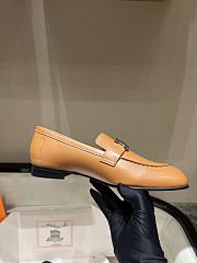 HERMES | classic vintage-style loafers brown - 5