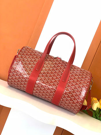 GOYARD | Barrel 40 Sports Bag In Red
