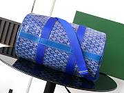 GOYARD | Barrel 40 Sports Bag In Blue - 4