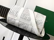 GOYARD | Barrel 40 Sports Bag In White - 3