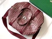 GOYARD | Barrel 40 Sports Bag In Burgundy - 5