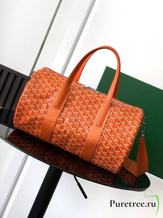 GOYARD | Barrel 40 Sports Bag In Orange - 1